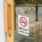 Avery No Smoking/Vaping Thank You Sign Label Stickers, Waterproof, UV Resistant, Preprinted, 5" x 3.5", 8 Stickers